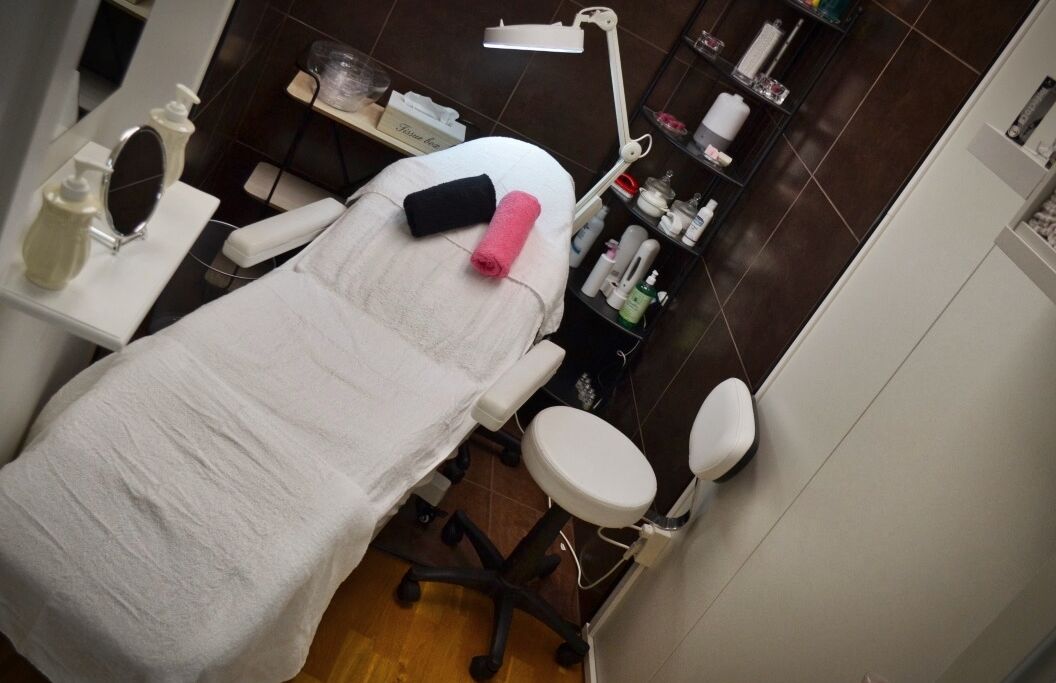 Behandelkamer van de schoonheidssalon