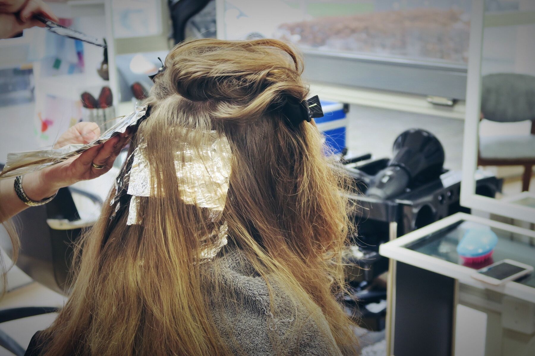 Highlights met folie